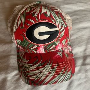 UGA Trucker Hat - Aloha Print